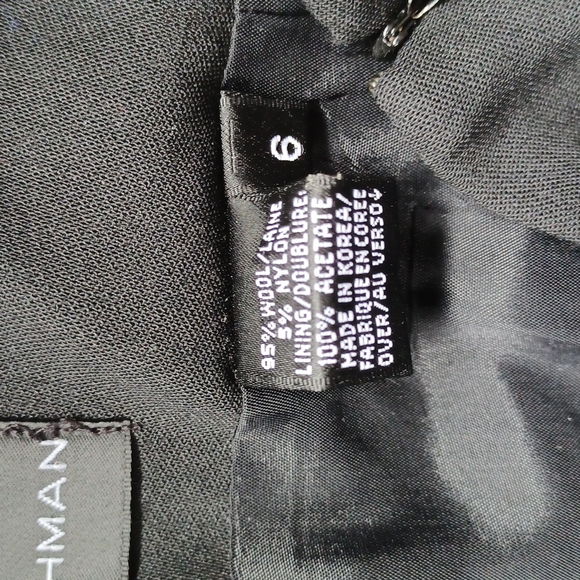 Dana Buchman Lined Wool Trouser- Sz. 6 - Picture 5 of 7